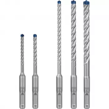 Bosch Expert SDS-plus-7X Hammerbohrer-Satz, 5-teilig, 5/6/8/10 mm