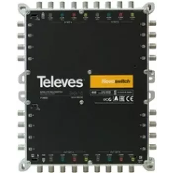 Televes MS916C (714603) kaskadierbarer Multischalter, 9 Eingänge, 16 Ausgänge