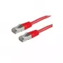 ROLINE S/FTP-(PiMF-)Patchkabel Kat.6, Rot, 0,3 m (21.15.1311)