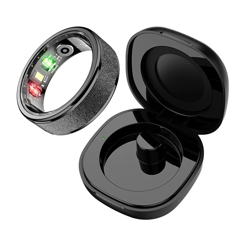 Smart Ring Colmi R10 18,3 mm Gr��ße 8 schwarz