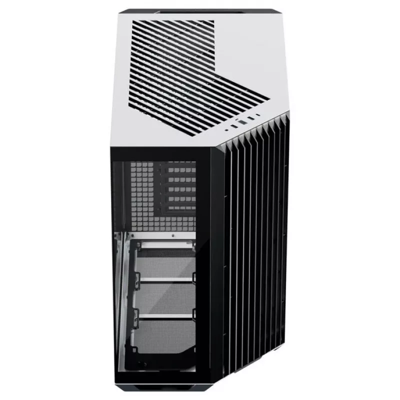 PC-Gehäuse APNX V1, Midi-Tower, ATX, schwarz/weiß