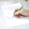 Staedtler elance 421 45 Druckkugelschreiber mit Rückzugmechanik, Türkis, blaue Tinte