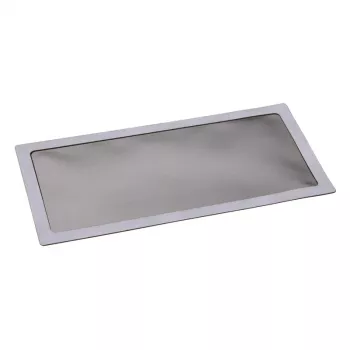 Staubfilter DEMCiflex 0305 — 120×250 mm, schwarz/grau