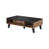 Cama Wohnzimmer-Set LOTTA 2 (Sideboard 150 2D3DR + Sideboard 110 2D4DR + Vitrine 120 + Couchtisch 110)