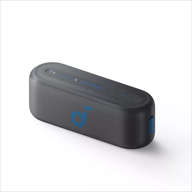 Anker Soundcore | Tragbarer Bluetooth-Lautsprecher | Select 2S | 20 W | Wasserdicht | Bluetooth | Schwarz | Tragbar | Kabellose Verbindung