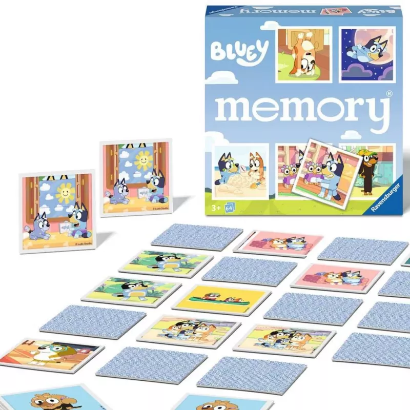 memory - Bluey, Memory-Spiel