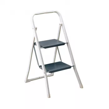 Stufenleiter RAYEN 0135 – 2-stufig, leicht, tragbar