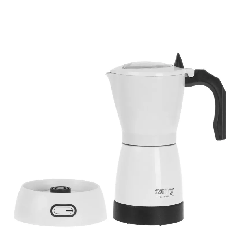 Camry | Elektrische Moka-Kaffeemaschine | CR 4415w | 480 W | Weiß