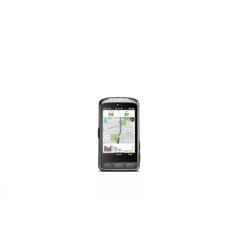 Wahoo ELEMNT ACE WFCC7 GPS-Fahrradcomputer, 3,8 Zoll (9,7 cm) TFT-Touchscreen, Windsensor