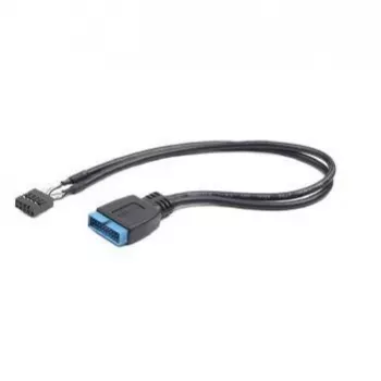 Gembird Cablexpert CC-U3U2-01 internes USB 2.0 zu USB 3.0 19-Pin Header-Kabel, 0,3 m