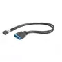 Gembird Cablexpert CC-U3U2-01 internes USB 2.0 zu USB 3.0 19-Pin Header-Kabel, 0,3 m
