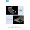 Schutzhülle Devia Soft Case für iPhone 12 mini – Schwarz, stoßfest mit Glitzer-Finish