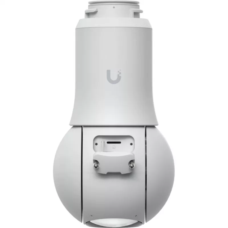 Ubiquiti UniFi G6 PTZ UVC-G6-PTZ-W IP-Überwachungskamera, 4K 8 MP (3864x2160), Dual-Objektiv, 10x Hybrid-Zoom, Innen und Außen, IP66, PoE, Decken-/Wand-/Mastmontage, 350° Drehbereich, Weiß
