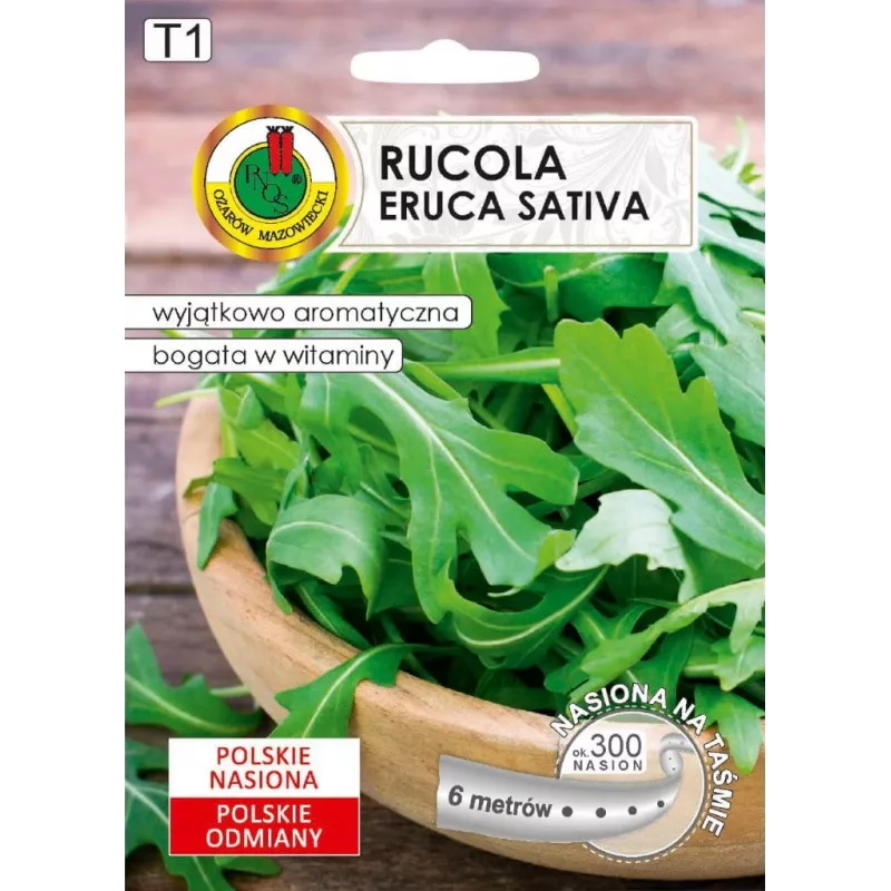 PNOS Rucola Eruca sativa Saatgut auf Band, 6 m