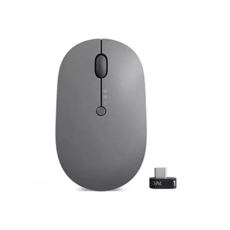 Lenovo Go Wireless Multi-Device-Maus Office Beidhändig RF Wireless + Bluetooth + USB Typ-A Optisch 2400 DPI