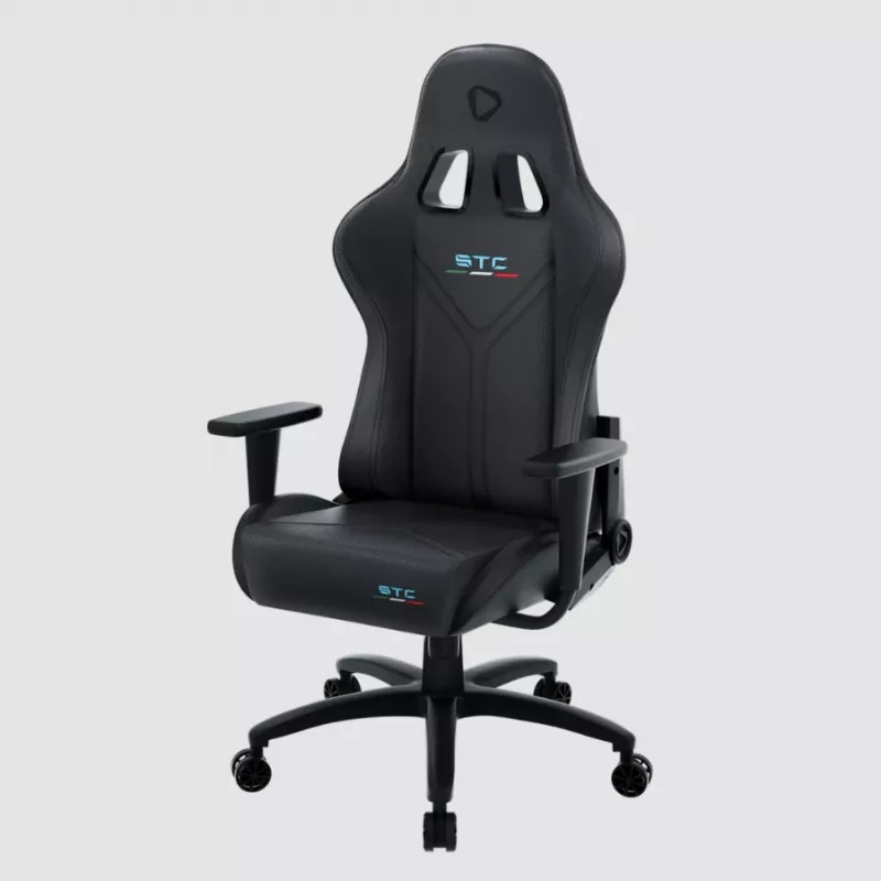 Gaming-Stuhl Onex STC Tribute Hardcore Schwarz — ergonomischer PC-/Konsolensitz, höhenverstellbar und neigbar