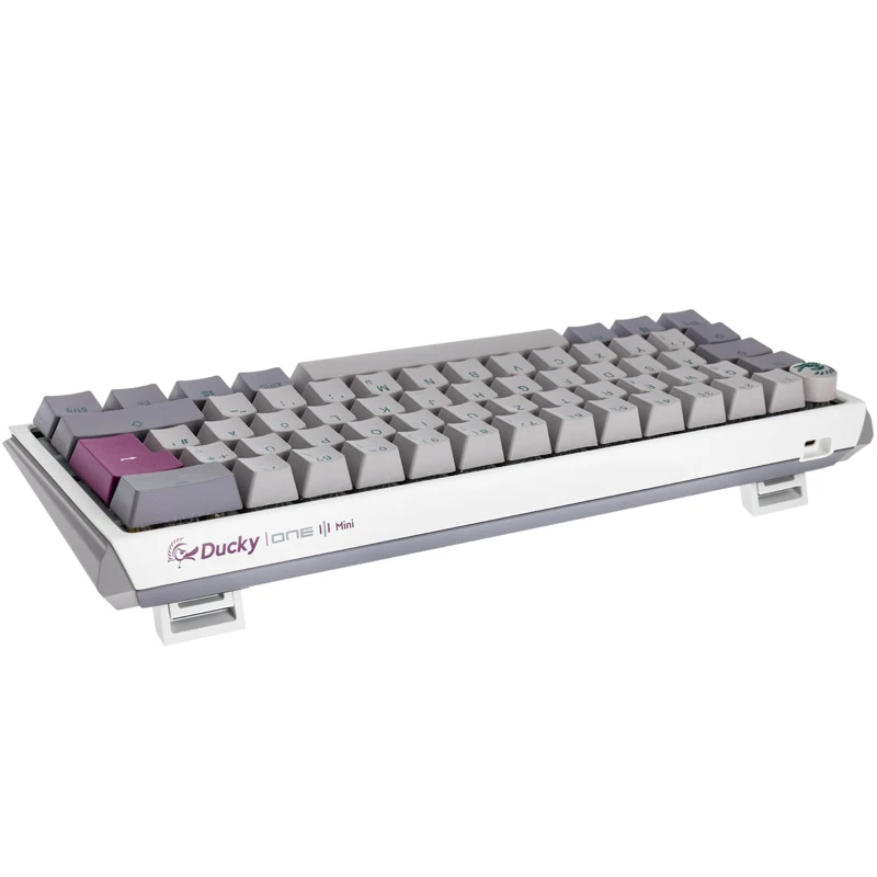 Ducky One 3 Mini Mist Grau Tastatur Gaming USB Deutsch