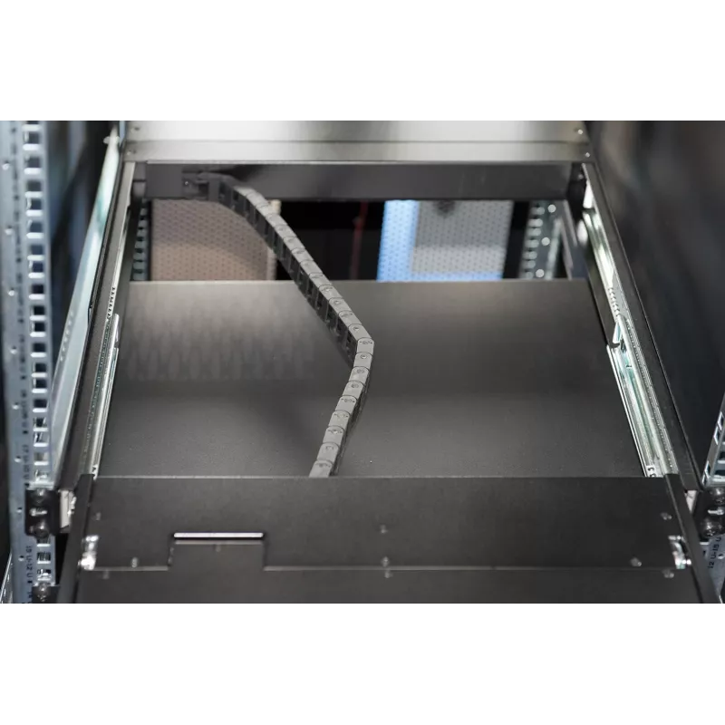 DIGITUS DS-72211-3US 19-Zoll 16-Port LCD KVM Rack-Konsole
