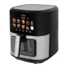 N'oveen AF770 X-LINE fettfreie Fritteuse Schwarz, Silber