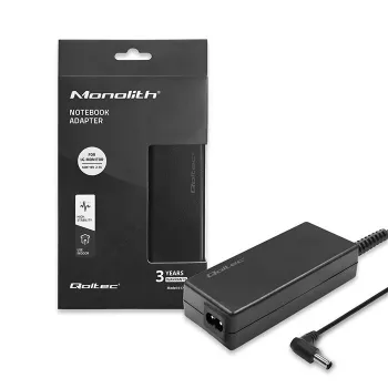 Netzteil QOLTEC 51775 40W 19V 2,1A für Monitore, Schwarz, 1,75 m Kabel