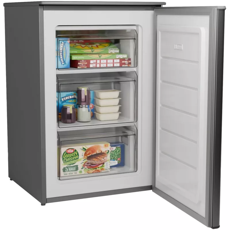Gefriertruhe BOMANN GS 7253, 87 l, Edelstahl, Energieeffizienzklasse C, -18 °C