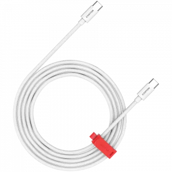 CANYON Kabel CC60AB C-C 60W Geflochten 1,2m Weiß
