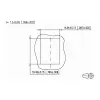 METZ CONNECT BTR C6Amodul K 180° - Modulare Anschlusseinheit - RJ-45 (130B21-E)