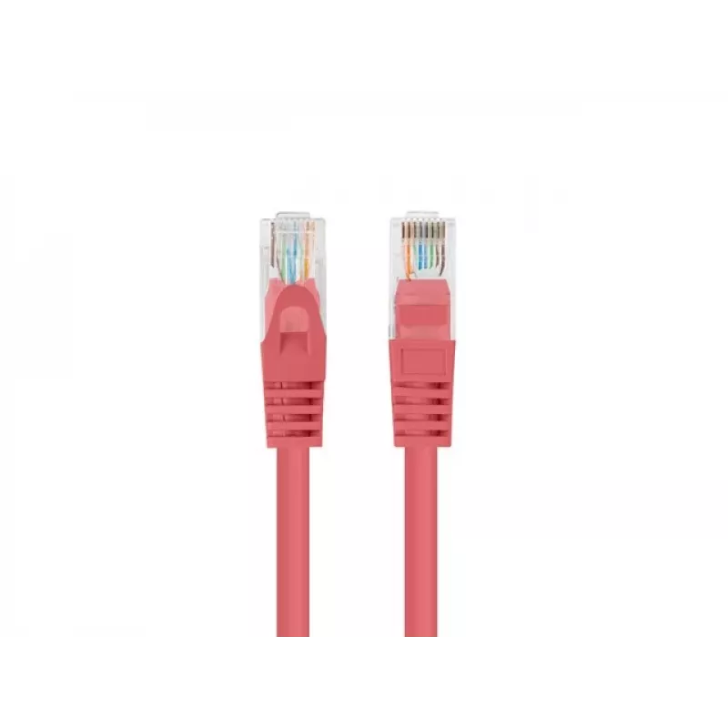 Lanberg PCU6-20CC-0100-R Cat6 U/UTP Patchkabel, 1 m, Rot, 10 Stück