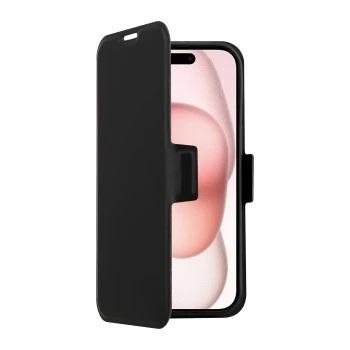 Screenor Clever 30141 MagSafe Hülle für iPhone 15, Schwarz
