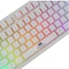 Baracuda Krill weiße Membran-Gaming-Tastatur KRILL-W, US, USB