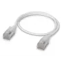 Netzwerk-Patchkabel UBIQUITI UACC-CABLE-PATCH-EL-C6A-1M-W — Cat6a, 1 m, RJ-45, transluzent weiß
