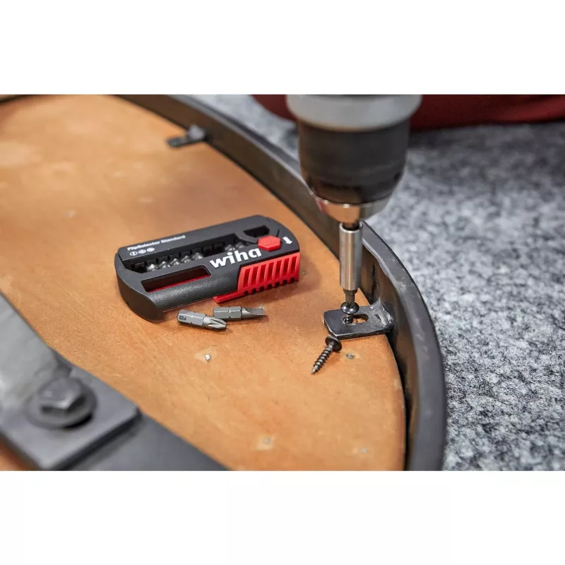 Schraubendreher-Bitsatz wiha FlipSelector 39060 — 15-teilig: Phillips, Pozidriv, TORX