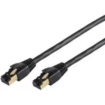 Netzwerkkabel ShiverPeaks BS08-41065 Cat8.1 7,5 m Schwarz