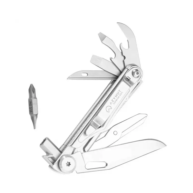 AZYMUT Giewon EDC Multitool, 8 Werkzeuge + Holster