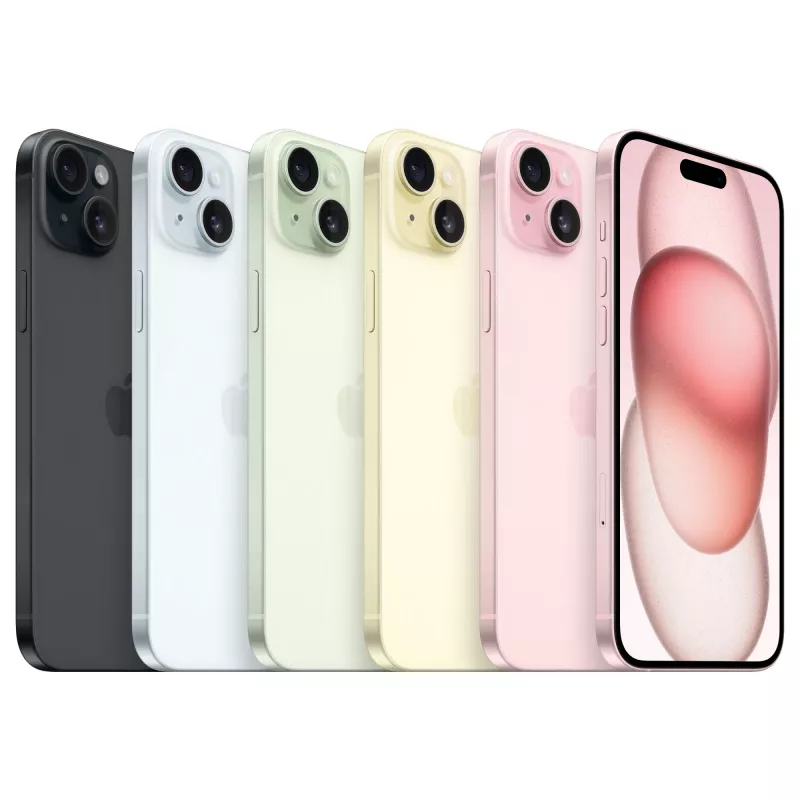 Apple iPhone 15 Plus Smartphone 17 cm (6,7") Dual-SIM 512 GB A16 48 MP iOS 17 Blau (MU1P3ZD/A)