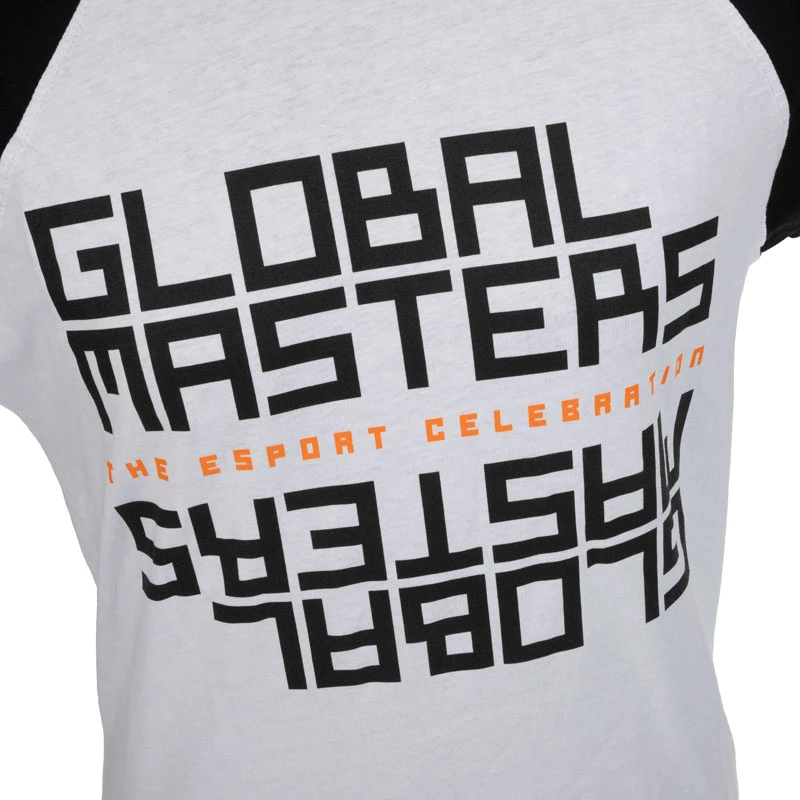 Global Masters T-Shirt GM Text - Weiß (XL)