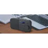 Muse M-109DB tragbares Radio, DAB+/FM PLL, LCD-Display, Wecker, Batterie-/Netzbetrieb, Schwarz