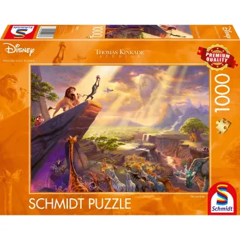 Thomas Kinkade Studios: Disney Dreams Collection - Der König der Löwen, Puzzle 1000 Teile