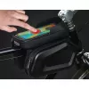 Extralink Fahrradtasche, wasserdichte Rahmentasche mit Handyhülle