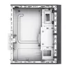 Akyga AK-302-01BL SFF-PC-Gehäuse, Micro-ATX / Mini-ITX, USB-C + 2x USB 3.0 + USB 2.0, ohne Netzteil, schwarz