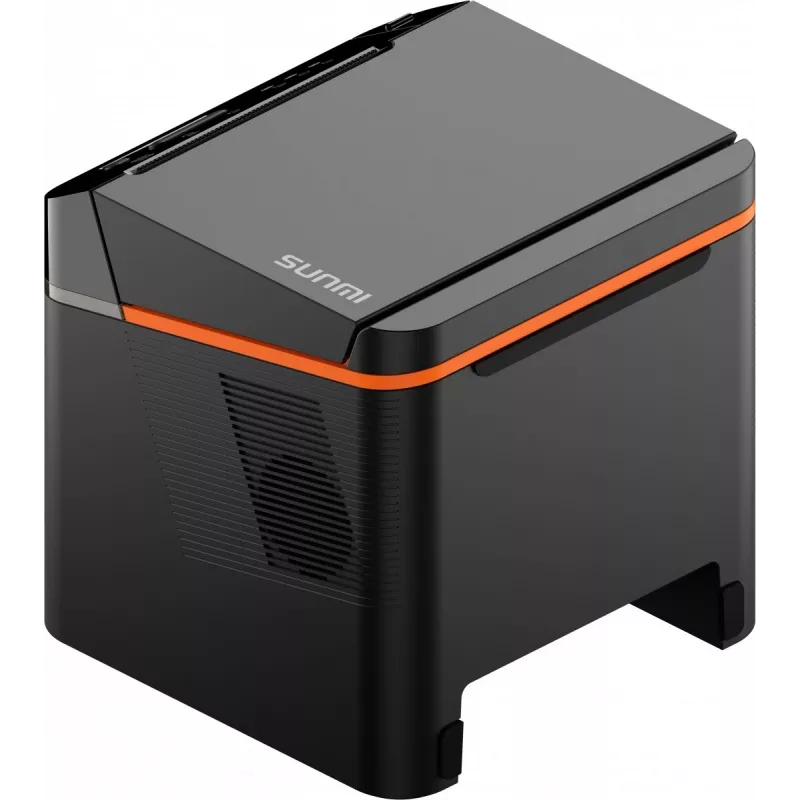 SUNMI C04020020 80-mm-Kitchen-Cloud-Printer Bondrucker, Thermo, mit Cutter, USB-C, Bluetooth, Ethernet, WLAN, Schwarz