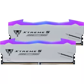 DIMM 32 GB DDR5-6400 (2x 16 GB) Dual-Kit, Arbeitsspeicher schwarz, PVXR532G64C32KM, Viper Xtreme 5 MPower RGB, INTEL XMP