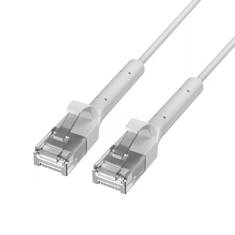 Patchkabel Cat.6a U/FTP 1 Gbps Kupfer-Netzwerkkabel, gebrochene Spitze 5 m weiß