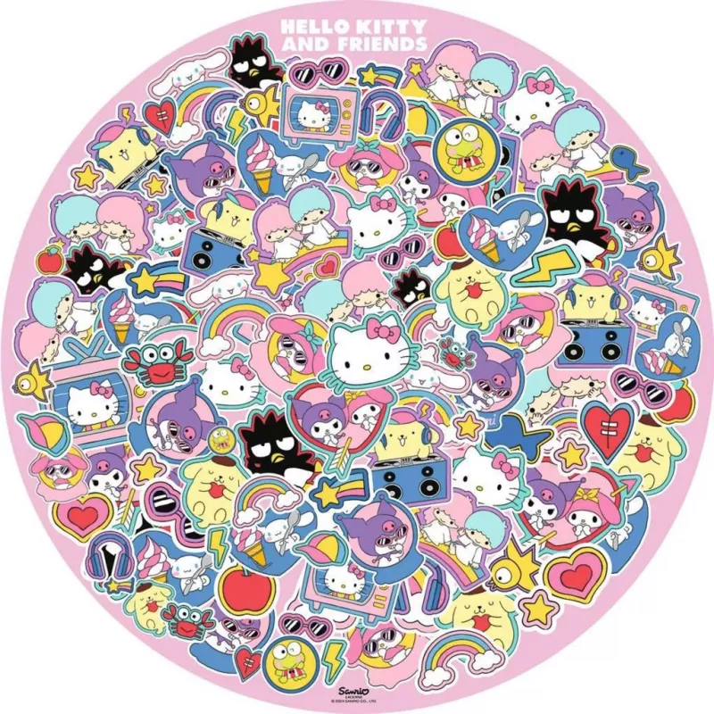 Ravensburger Puzzle Hello Kitty and Friends — 500 Teile, rund