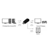 LogiLink CV0107 Kabeladapter HDMI VGA Schwarz (CV0107)