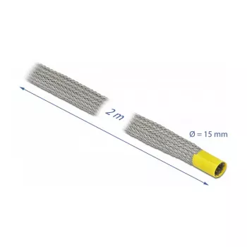 Kabelshlauch DeLOCK 20789 Grau
