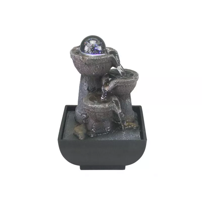 Beper P201UTP200 Zen-Wasserbrunnen Leuchtturm mit LED-Beleuchtung