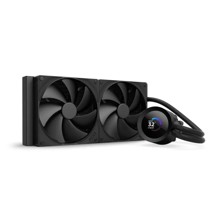 All-in-One-Flüssigkeitskühler NZXT Kraken Plus 280 14 cm Schwarz