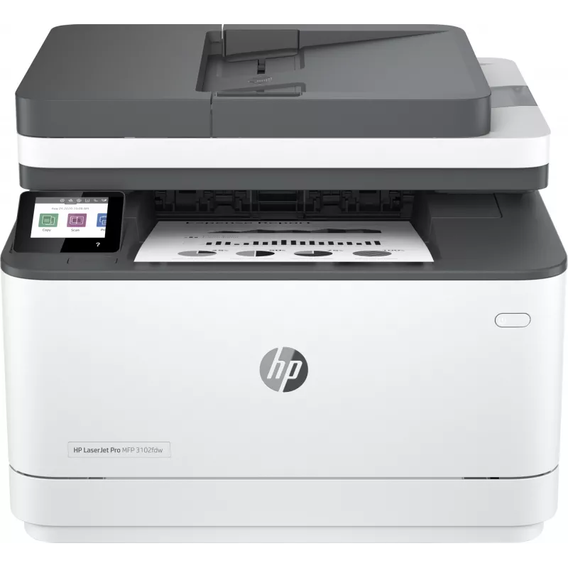 HP LaserJet Pro MFP 3102fdw Drucker, Laser, Monodruck, 1200 x 1200 DPI, A4, Direktdruck, Weiß