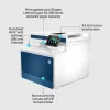 HP Color LaserJet Pro MFP 4302fdw Drucker, Laser, Farbdruck, 600 x 600 DPI, A4, Direktdruck, Blau, Weiß